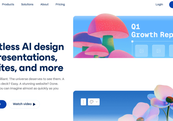 Gamma-website screenshot