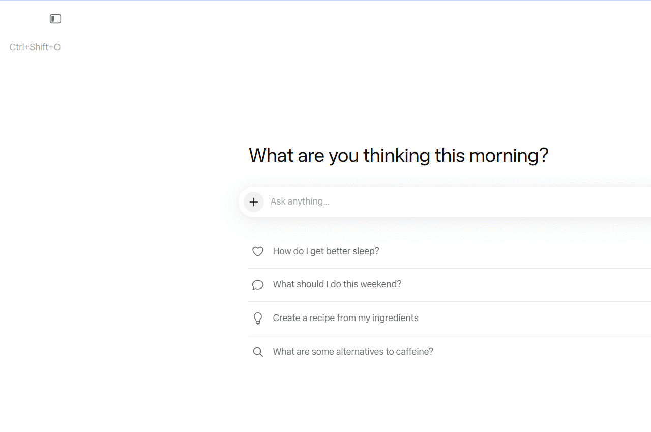 Meta AI website screenshot