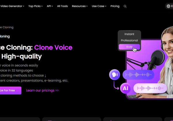 Speechify website screenshot