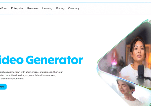 hey gen website screenshot